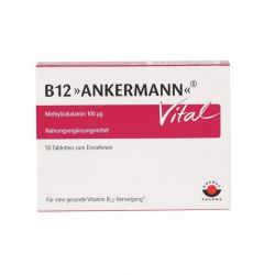 Витамин В12 Ankermann Vital (Метилкобаламин) табл. 100мкг 50шт. в Артёме и области фото