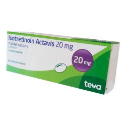 Изотретиноин Actavis (аналог Акненормин, Aknenormin) капс. 20мг 30шт в Артёме и области фото