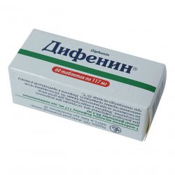 Дифенин (Фенитоин) таблетки 117мг №60 в Артёме и области фото