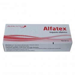 Альфатекс (Эубетал Антибиотико) глазная мазь 3г в Артёме и области фото