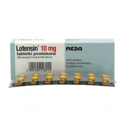 Лотензин (Беназеприл) табл. 10 мг №28 в Артёме и области фото