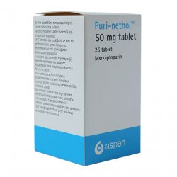 Пури-нетол (Пуринетол, Меркаптопурин) в таблетках 50мг N25 в Артёме и области фото